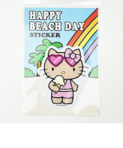 サンリオ ハローキティ 日焼け キティ ステッカー アイス 文具 日本製 Sanrio