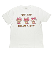 サンリオ ハローキティ 日焼け キティ 半袖Tシャツ(L) ジュース アパレル Sanrio