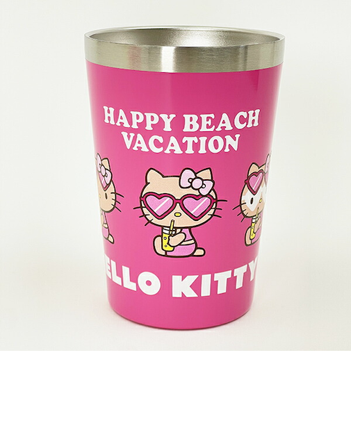 サンリオ ハローキティ 日焼け キティ ステンレンタンブラー 水筒 ランチ ジュース Sanrio