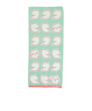 ちいかわ ちいかわ イエー フェイスタオル(グリーン) 日本製