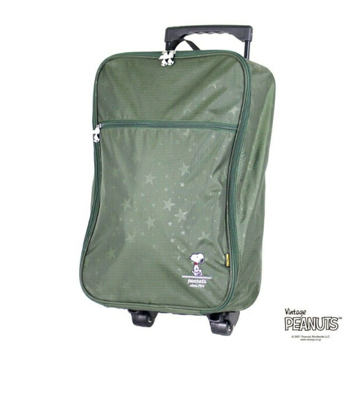 スヌーピー 折りたたみキャリーバッグ スターカーキ キャリーケース トラベル SNOOPY