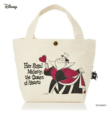 ディズニー ハートの女王 帆布ミニトートバッグ ランチ Disney
