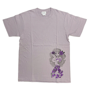 水森亜土 ニンギョ 半袖Tシャツ(M) ラベンダーミスト アパレル