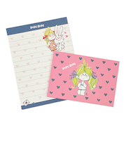 水森亜土 ミニレターセット 濃ピンク 文具 日本製