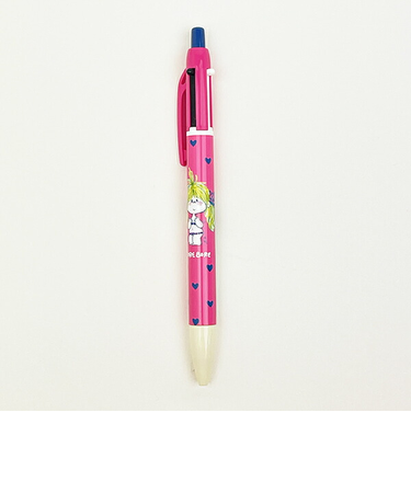 水森亜土 シャープ＆2色ボールペン 濃ピンク 文具