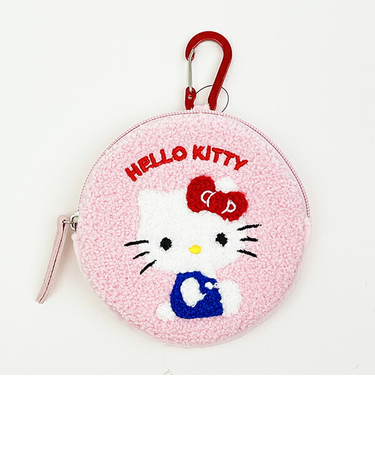 サンリオ ハローキティ 全身サークル さがらポーチ (ピンク) Sanrio