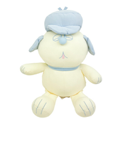 スヌーピー オラフ ひんやりぬいぐるみ ブルー 接触冷感