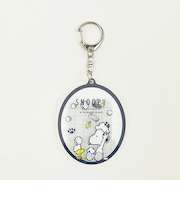 スヌーピー バスタイム シャカシャカアクリルキーホルダー2