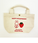 ミッフィー miffy 帆布ミニトートバッグ ストロベリーレッド ランチ
