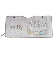 ミッフィー miffy お友達 パタパタサンシェード カー用品 日よけ