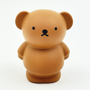 ミッフィー miffy ボリス マネーバンク (ブラウン) 貯金箱
