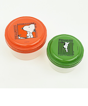 スヌーピー 75th 抗菌 ラウンド型フードコンテナ(S/M) お弁当箱 日本製 ランチ SNOOPY
