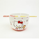 サンリオ ハローキティ 陶器製ボウル箸セット いつもいっしょのお友だちシリーズ Sanrio