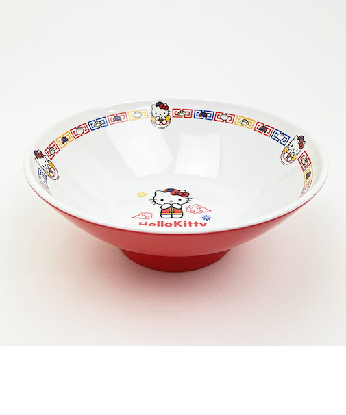 サンリオ ハローキティ メラミンラーメン鉢 お皿 食器 Sanrio