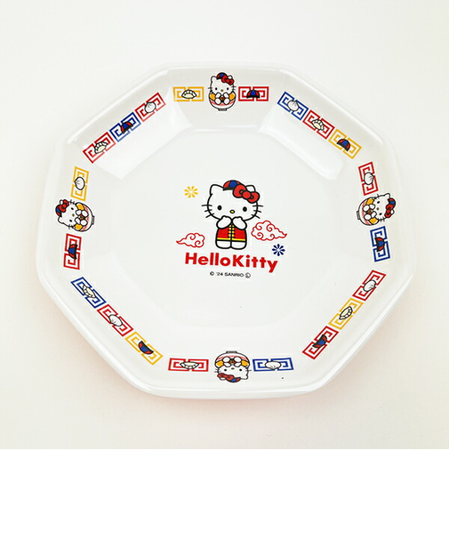 サンリオ ハローキティ メラミンチャーハン皿 お皿 食器 Sanrio
