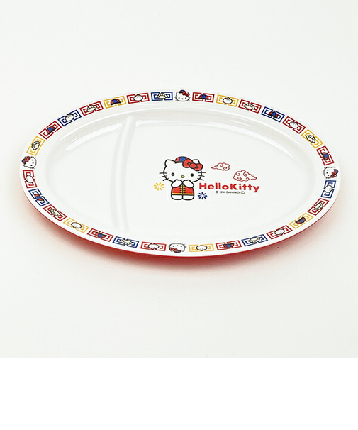 サンリオ ハローキティ メラミンギョーザ皿 お皿 食器 Sanrio