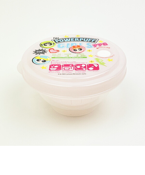 パワーパフガールズ 薄肉ごはん冷凍保存容器(S) ランチ パワパフ 日本製