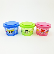 パワーパフガールズ ジョイント式薄肉保存容器3Pセット ランチ パワパフ 日本製