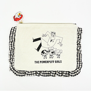 パワーパフガールズ フリルポーチ (ブラック)