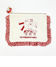 パワーパフガールズ フリルポーチ (レッド)
