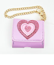 パワーパフガールズ ハートairpodsproケース (パープル) スマホ