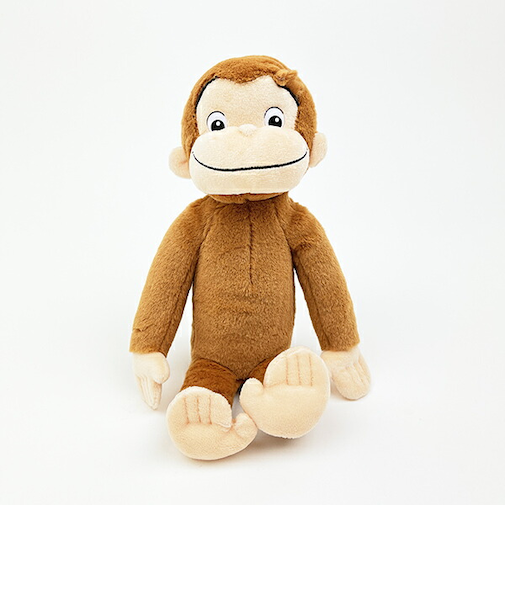 おさるのジョージ アニメーションジョージ ふんわり ぬいぐるみ(S)