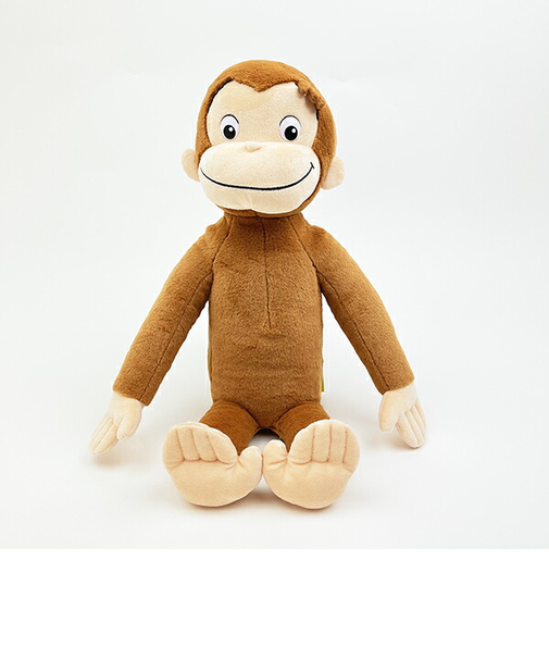 おさるのジョージ アニメーションジョージ ふんわり ぬいぐるみ(L)