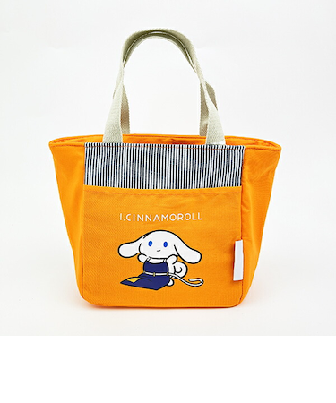 サンリオ アイシナモロール 保冷ランチトートバッグ (オレンジ) キッチン シナモン Sanrio