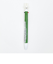 ミッフィー miffy 3色ボールペン (グリーン) 日本製 文具