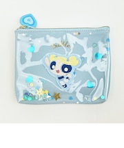 パワーパフガールズ バブルス シャカシャカティッシュポーチ ブルー