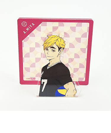 ハイキュー！！ 宮侑 アクリルポケットスタンド パターンアート 日本製