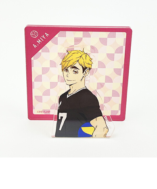 ハイキュー！！ 宮侑 アクリルポケットスタンド パターンアート 日本製