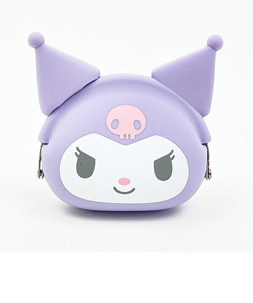 サンリオ クロミ シリコンがまぐちポーチ mimi POCHI パープル Sanrio