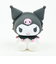 サンリオ クロミ お座り型シリコンがまぐちポーチ 3D POCHI ブラック Sanrio