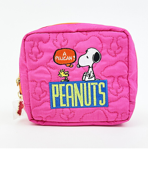 スヌーピー キルティングポーチ SNOOPY