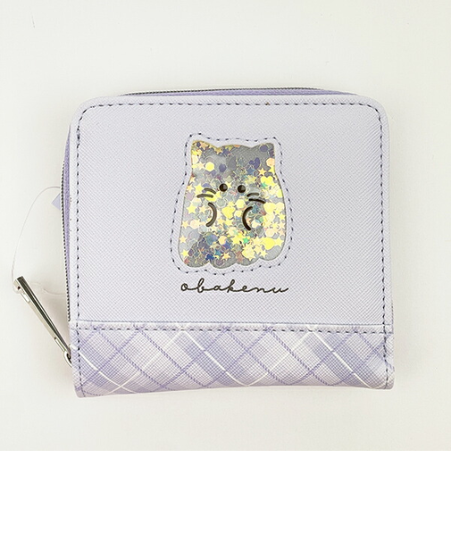 オバケーヌ 2つ折りお財布 平成レトロ