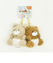 たろちゃんず くまじろ くまたろ ニコぬいキーホルダー ベビーver. マスコット