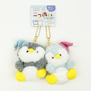 ニコぬい ぺんきちとぺんたろ ぬいぐるみマスコットキーホルダー