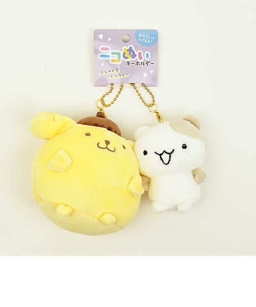 サンリオ ポムポムプリン マフィン ニコぬいキーホルダー マスコット Sanrio