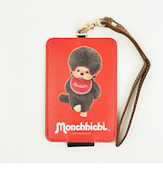 モンチッチ ICカードケース （レッド） パスケース