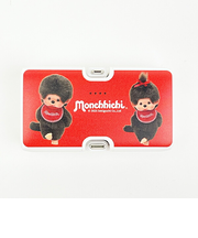 モンチッチ Type-C コネクタ付きリチウムイオン充電器 (レッド) スマホ