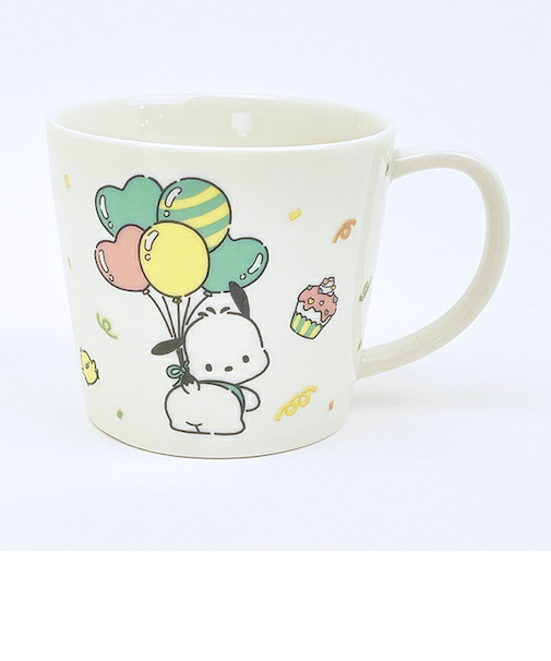 サンリオ ポチャッコ 35th マグカップ(ホワイト) コップ 日本製 Sanrio