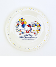 サンリオ ハローキティ 50th プレート 食器 日本製 Sanrio