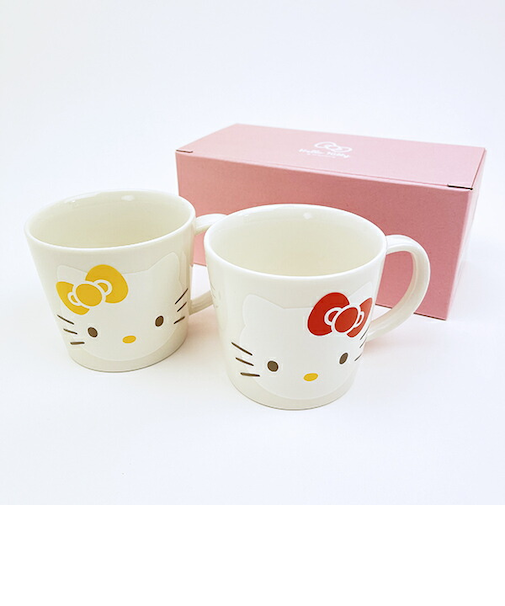 サンリオ ハローキティ ペアマグカップ ホワイトシスターズ コップ 日本製 Sanrio
