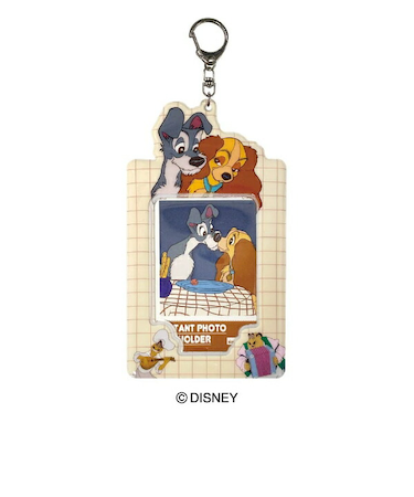 ディズニー わんわん物語 インスタントフォトキーホルダー 推し活 Disney