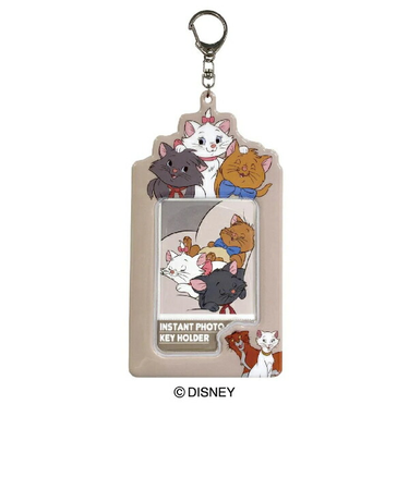 ディズニー おしゃれキャット インスタントフォトキーホルダー 推し活 Disney