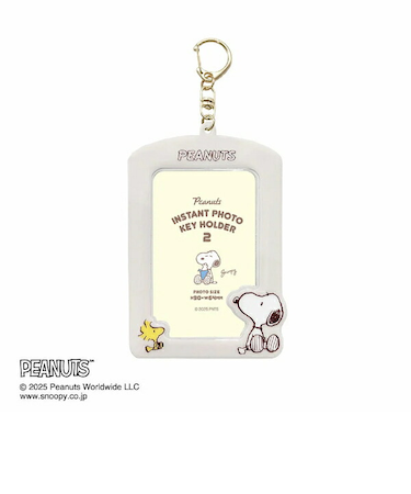 スヌーピー インスタントフォトキーホルダー2 推し活 SNOOPY