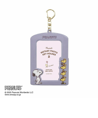 スヌーピー ウッドストック インスタントフォトキーホルダー2 推し活 SNOOPY
