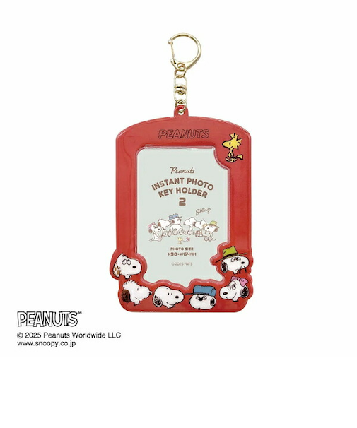 スヌーピー きょうだい インスタントフォトキーホルダー2 推し活 SNOOPY