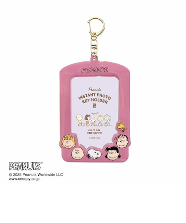 スヌーピー ピーナッツ インスタントフォトキーホルダー2 推し活 SNOOPY
